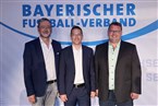 Die drei Präsidentschaftskandidaten (v.l.): Robert Schraudner, Dr. Chistoph Kern und Christian Bernkopf. 